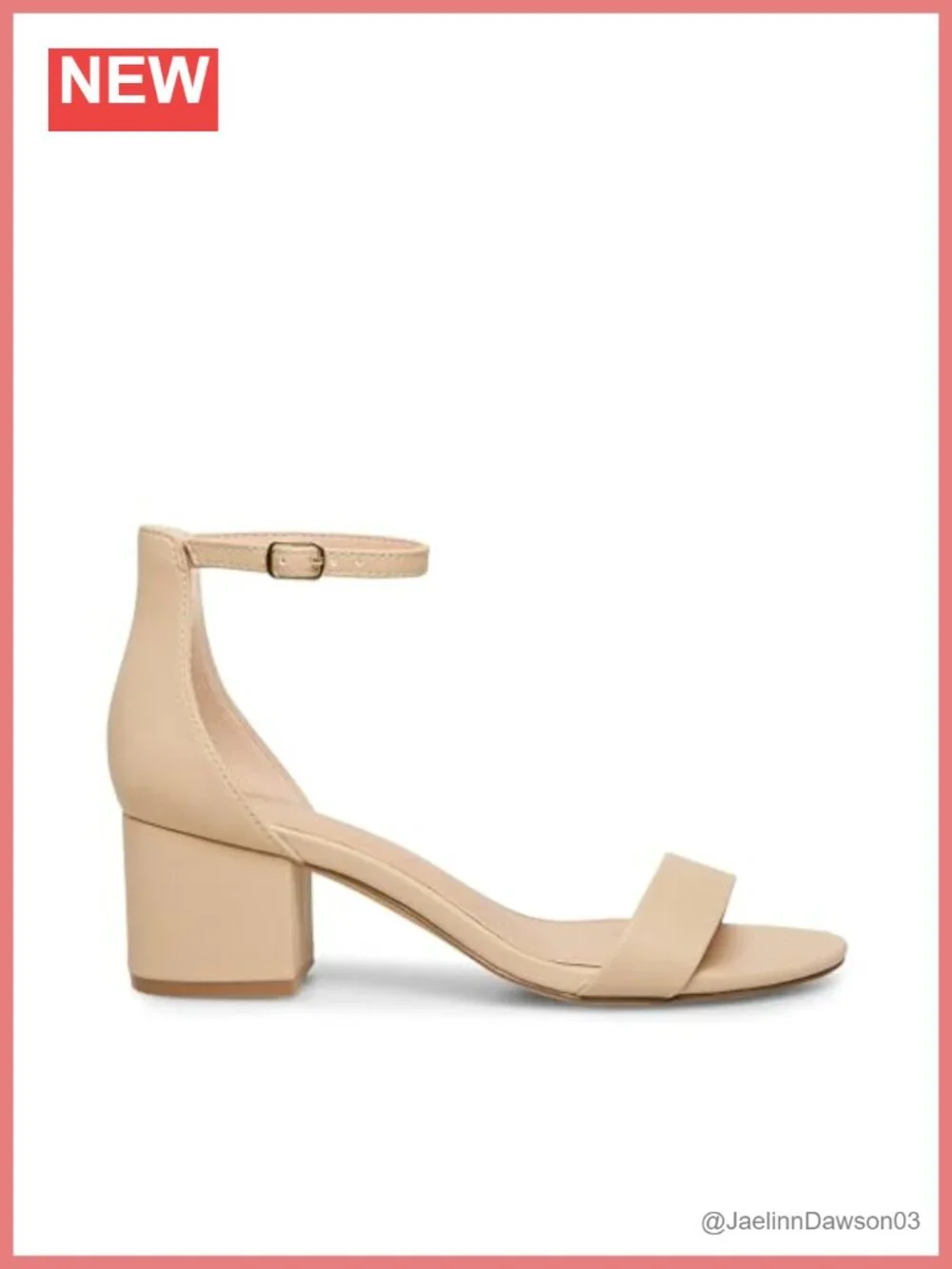 Madden Girl Ileana Block Heel Sandals Open Toe Ankle Strap Buckle
